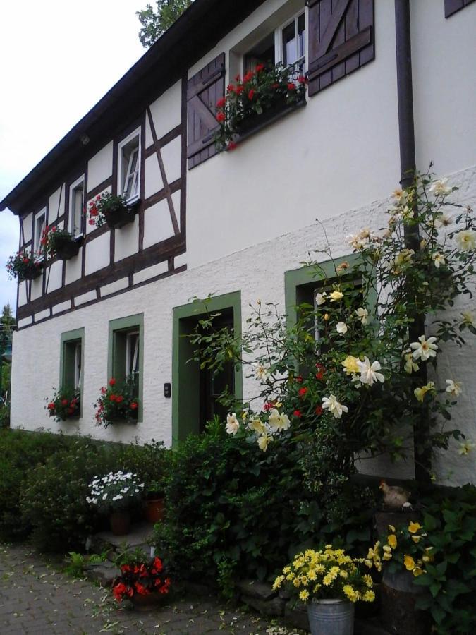Ferienwohnung Urlaub Auf Dem Bauernhof Augustusburg Exterior foto