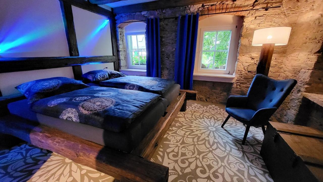 Ferienwohnung Urlaub Auf Dem Bauernhof Augustusburg Exterior foto